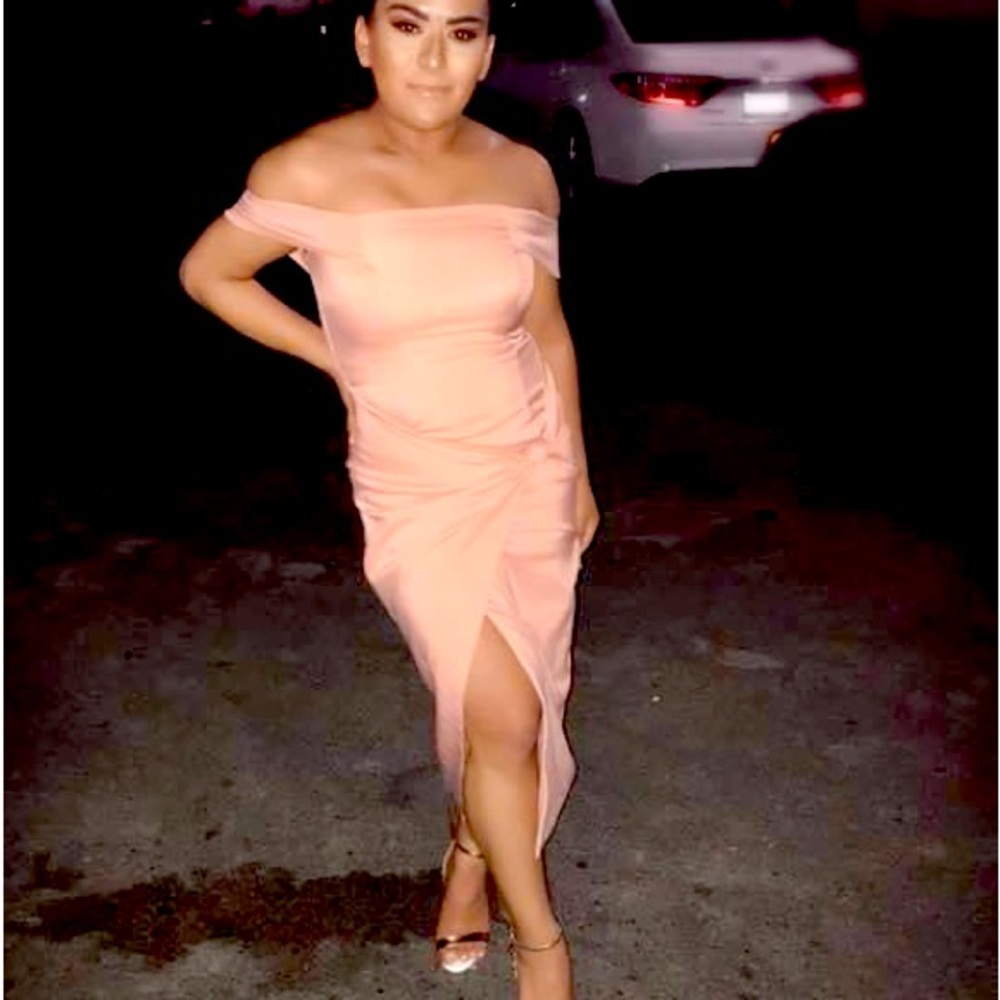 Pink dress